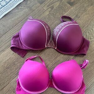 Victoria's Secret Push-Up Bundle Bra 34DD